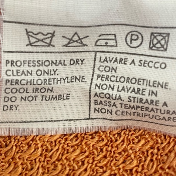 Salvatore Ferragamo Silk Knit Orange Tank Top Made in Italy - Picture 7 of 9